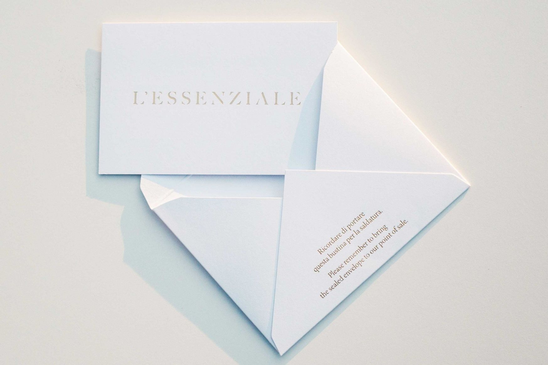 Packaging L'Essenziale Bracelet Small - Gift Card